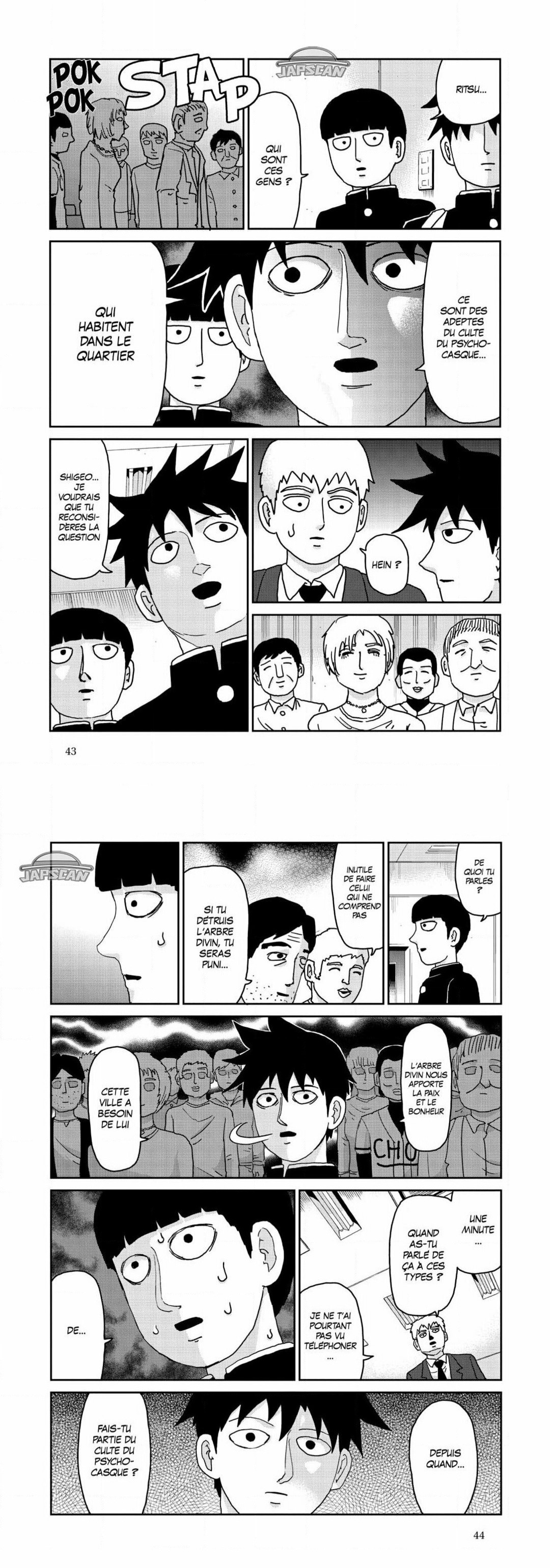 Read Mob Psycho 100 FR Manga Online