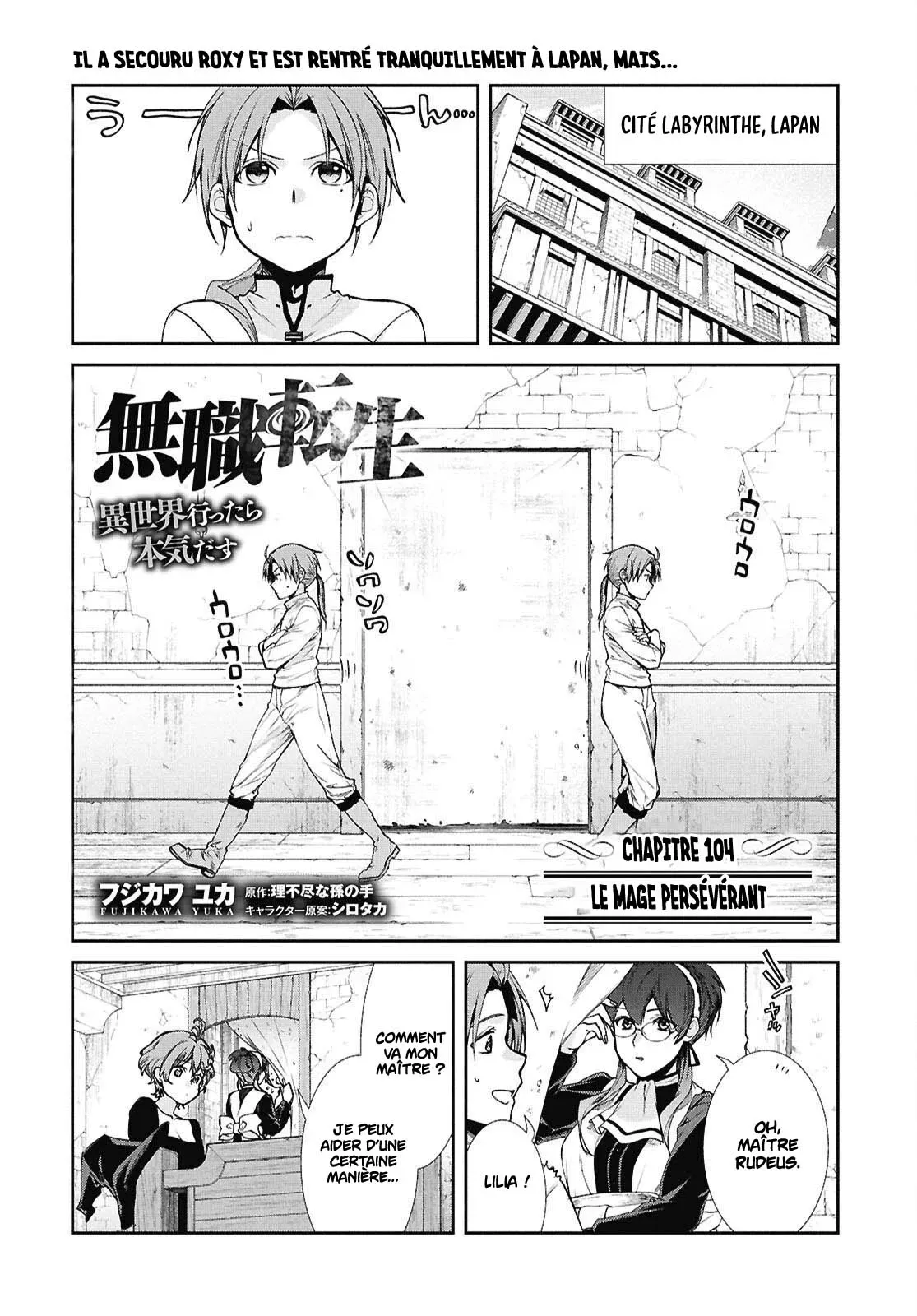 Read Mushoku Tensei_ Nouvelle vie, nouvelle chance FR Manga Online