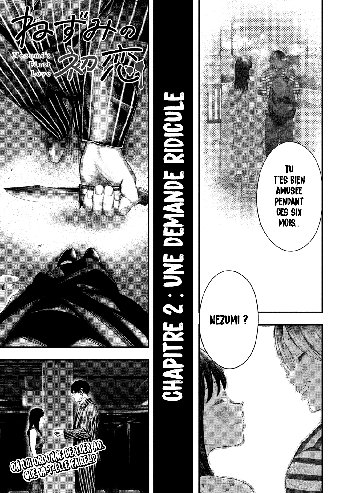 Read Nezumi no Hatsukoi FR Manga Online
