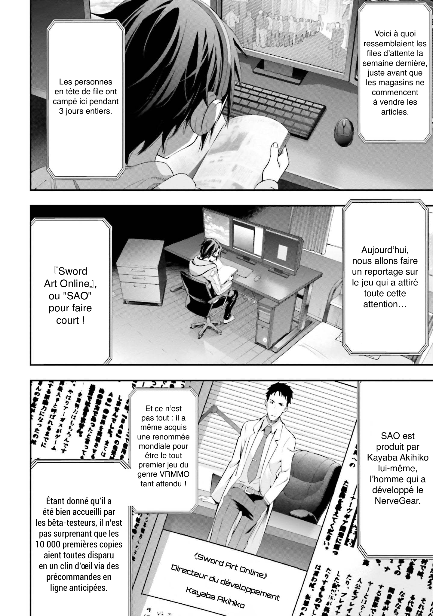 Read Sword Art Online FR Manga Online