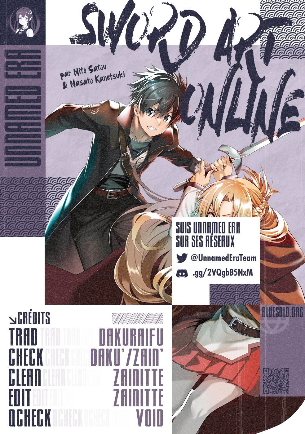 Read Sword Art Online FR Manga Online