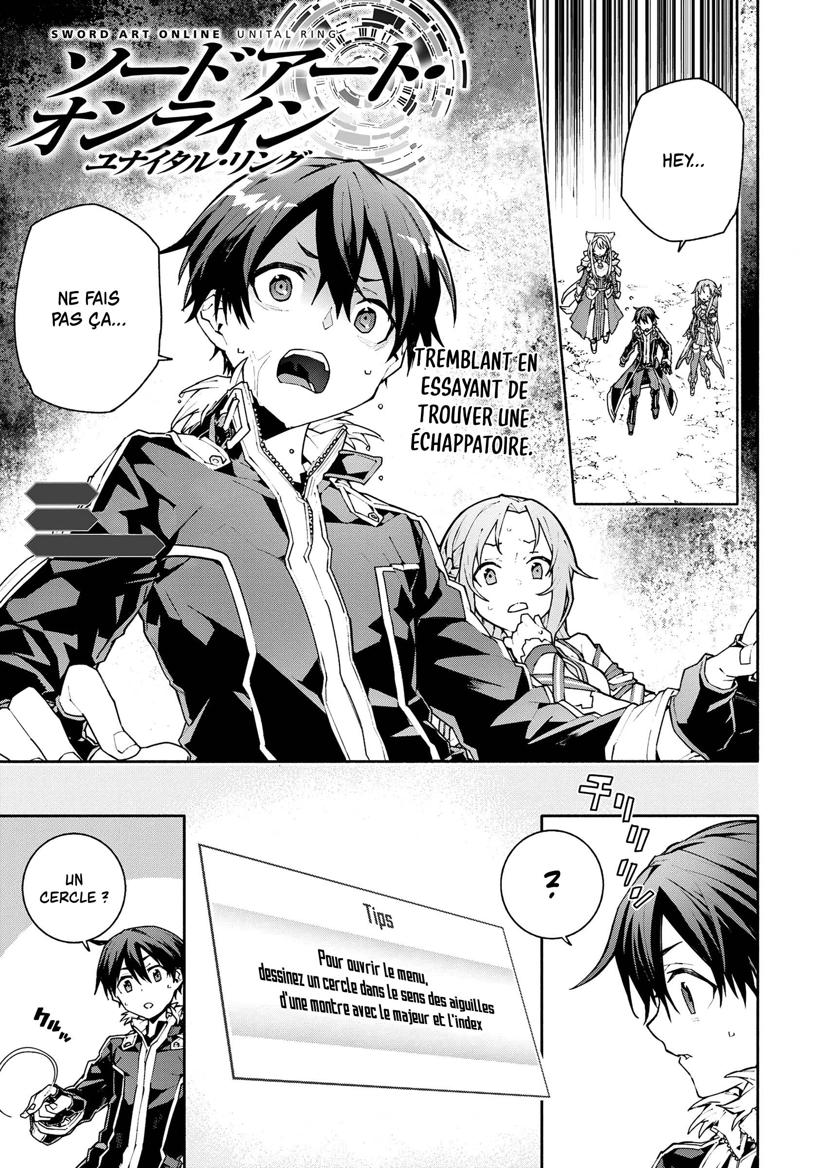 Read Sword Art Online Unital Ring FR Manga Online