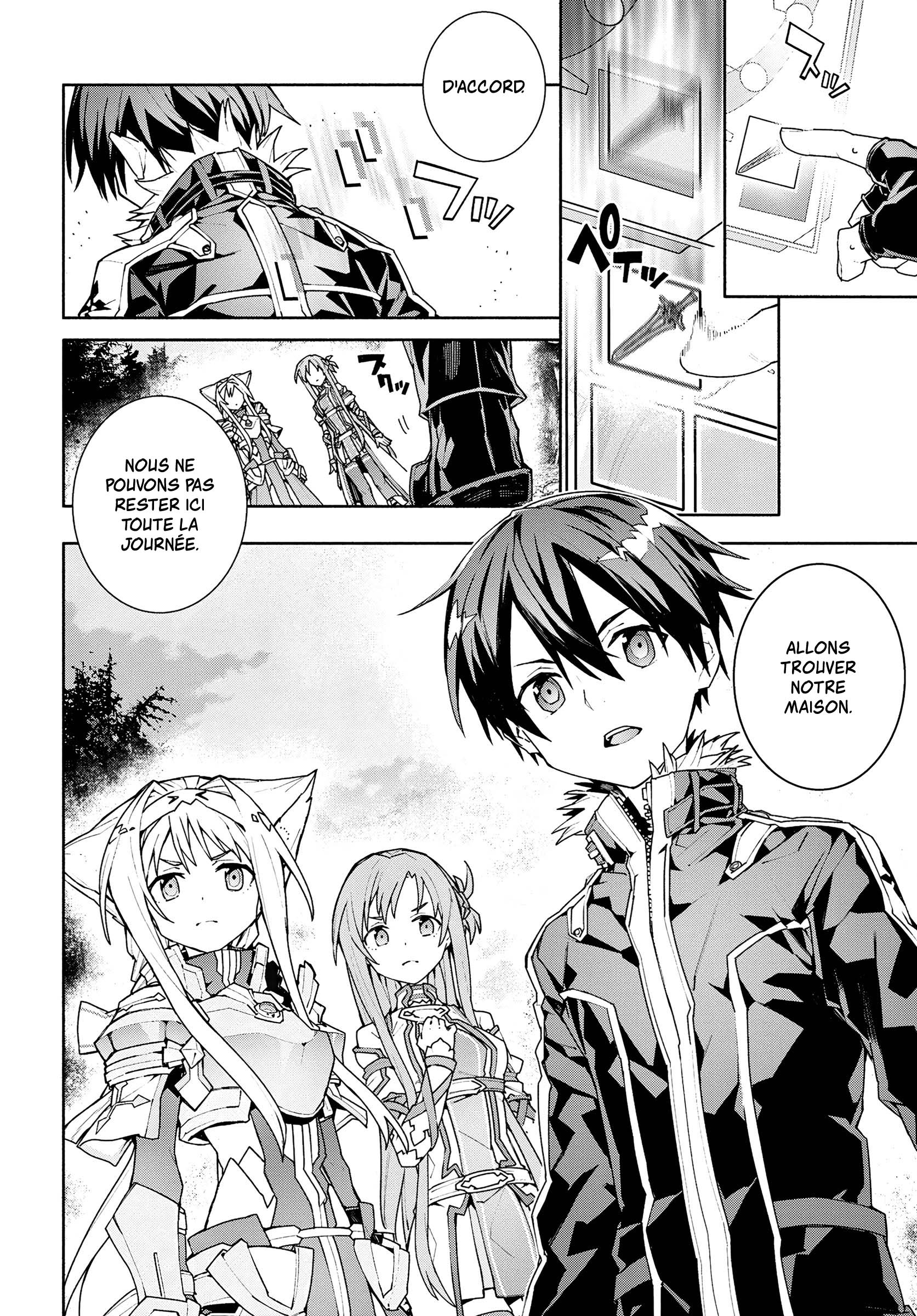 Read Sword Art Online Unital Ring FR Manga Online