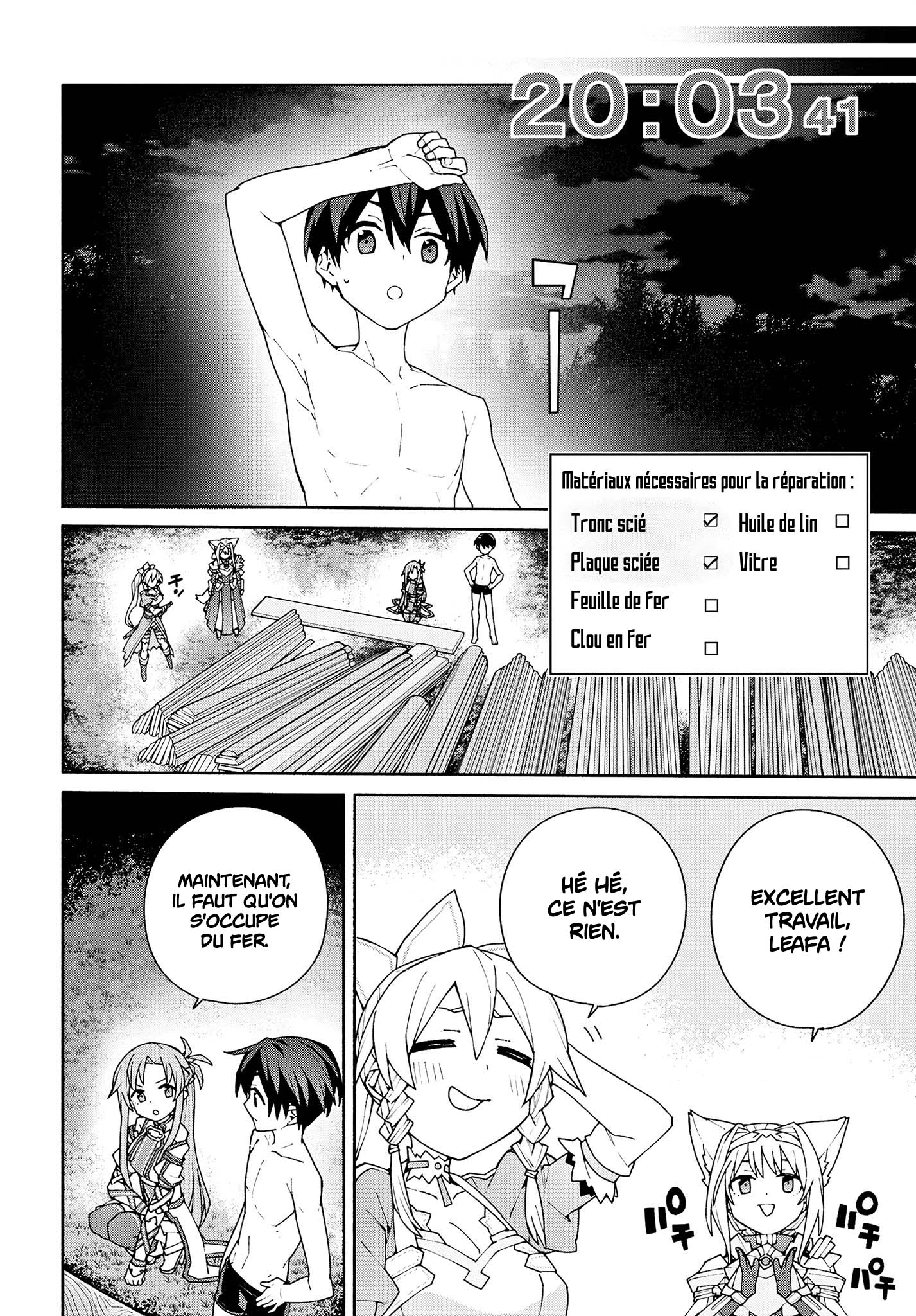 Read Sword Art Online Unital Ring FR Manga Online