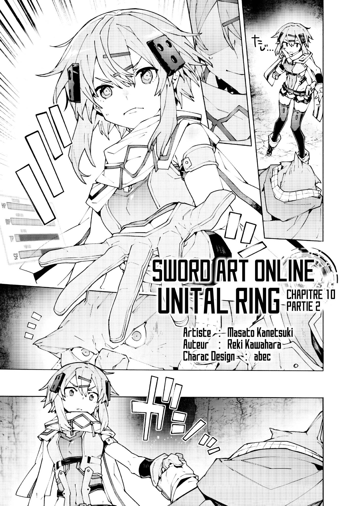 Read Sword Art Online Unital Ring FR Manga Online