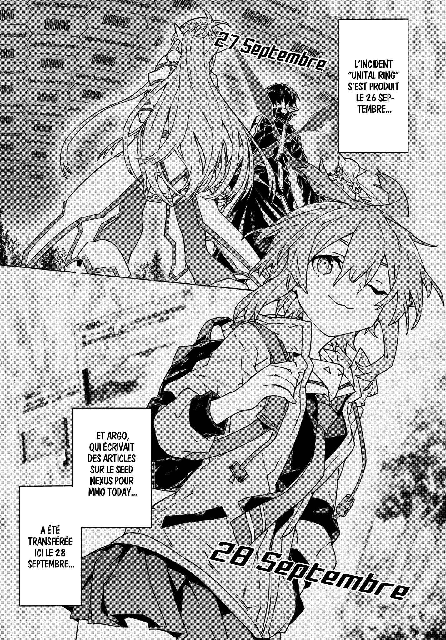 Read Sword Art Online Unital Ring FR Manga Online