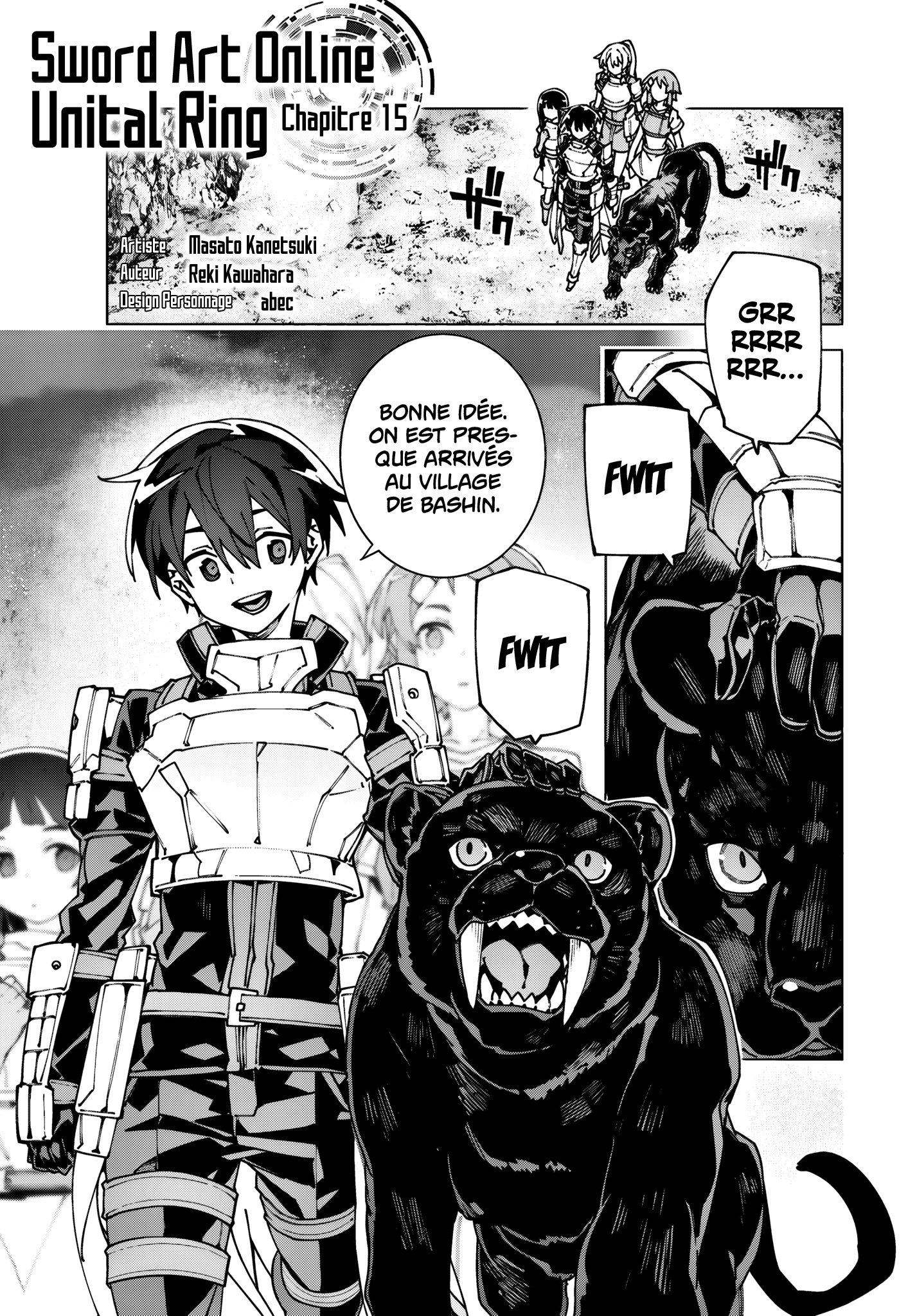 Read Sword Art Online Unital Ring FR Manga Online