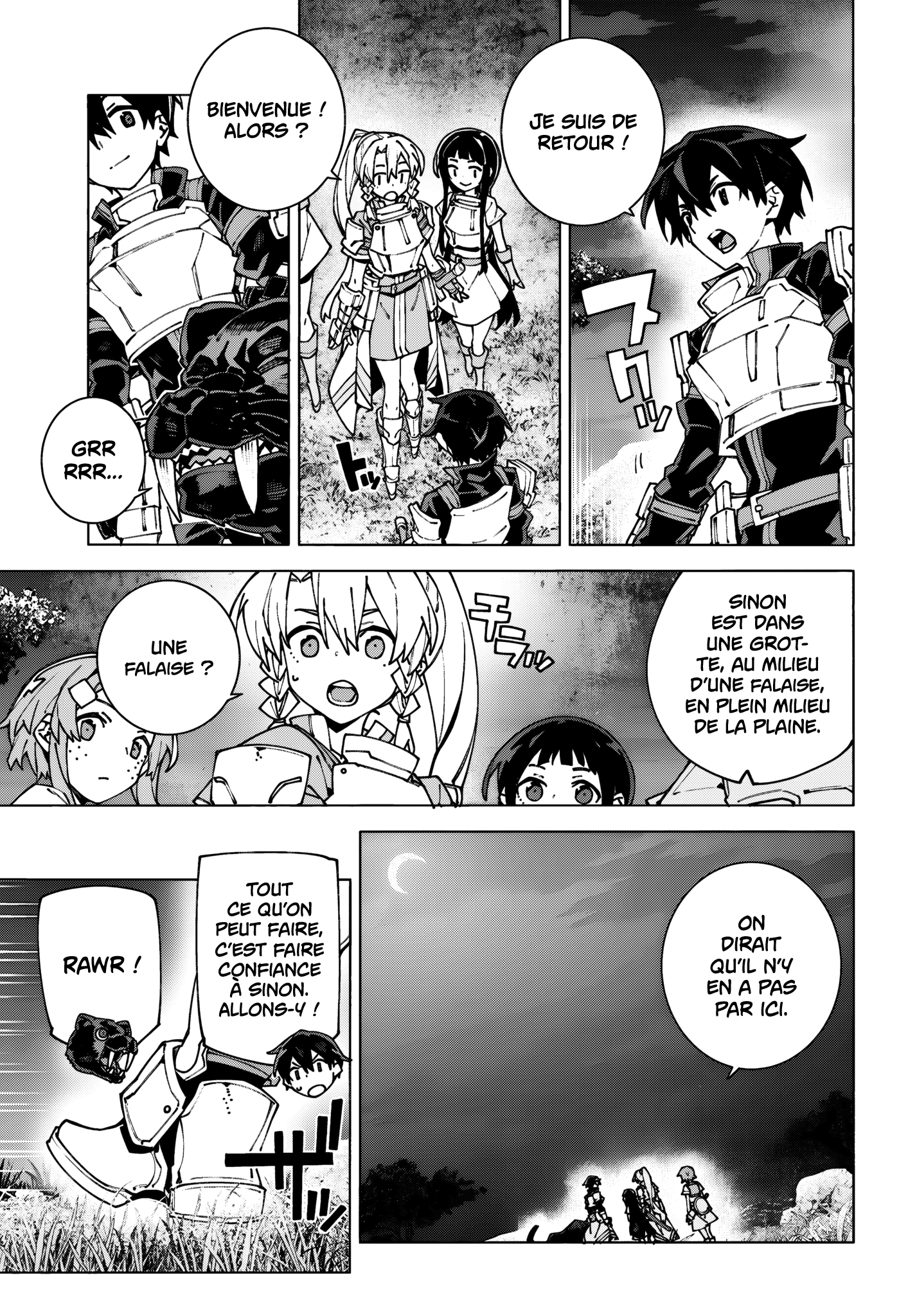 Read Sword Art Online Unital Ring FR Manga Online