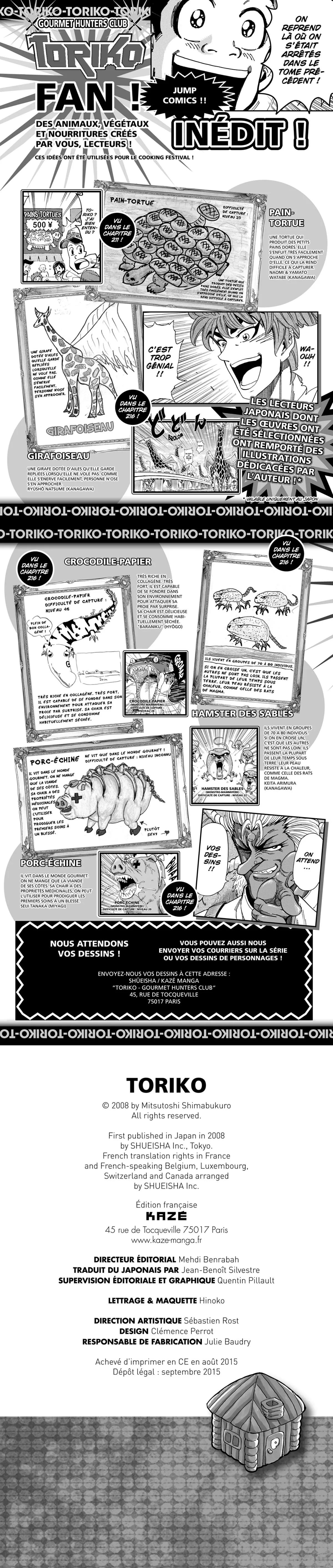 Read Toriko FR Manga Online
