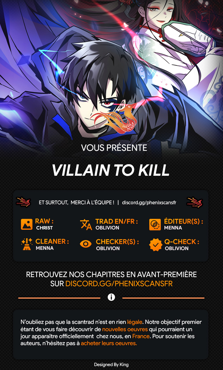 Read Villain to Kill FR Manga Online