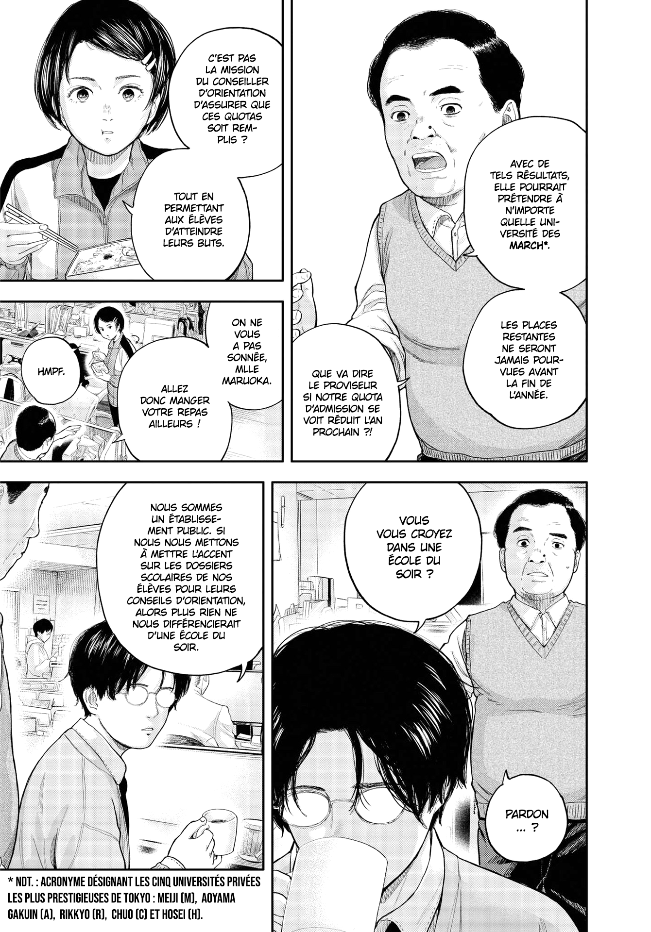 Read Yumenashi Sensei FR Manga Online