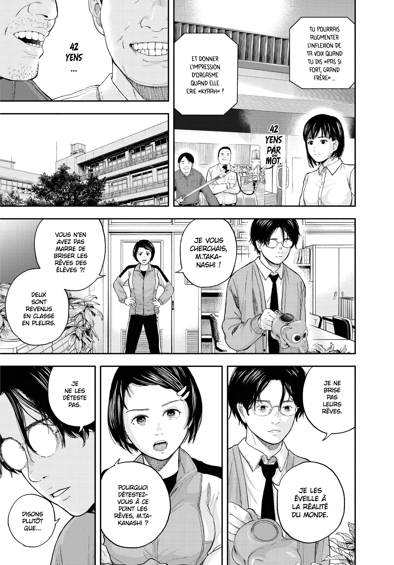 Read Yumenashi Sensei FR Manga Online