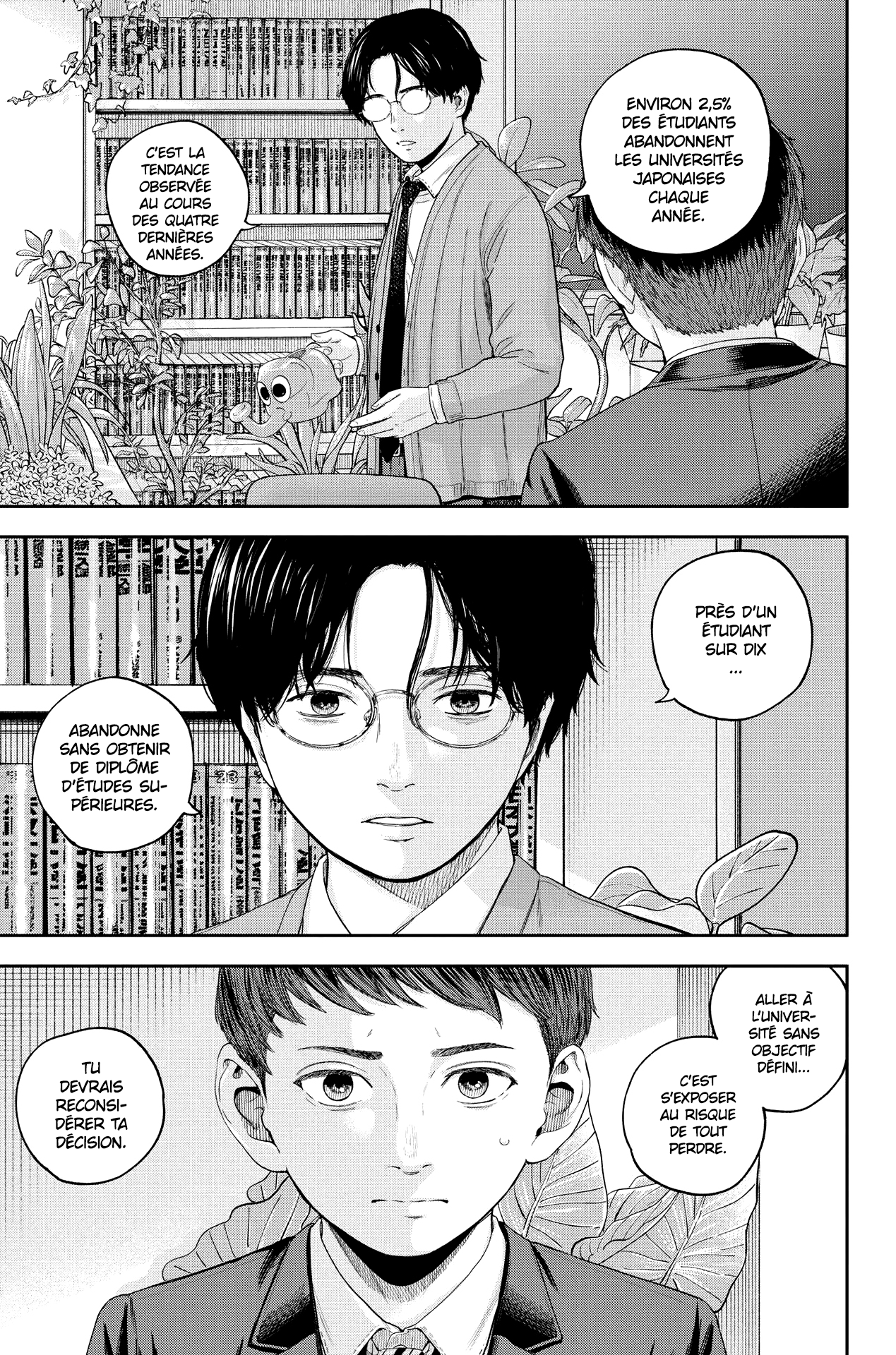 Read Yumenashi Sensei FR Manga Online