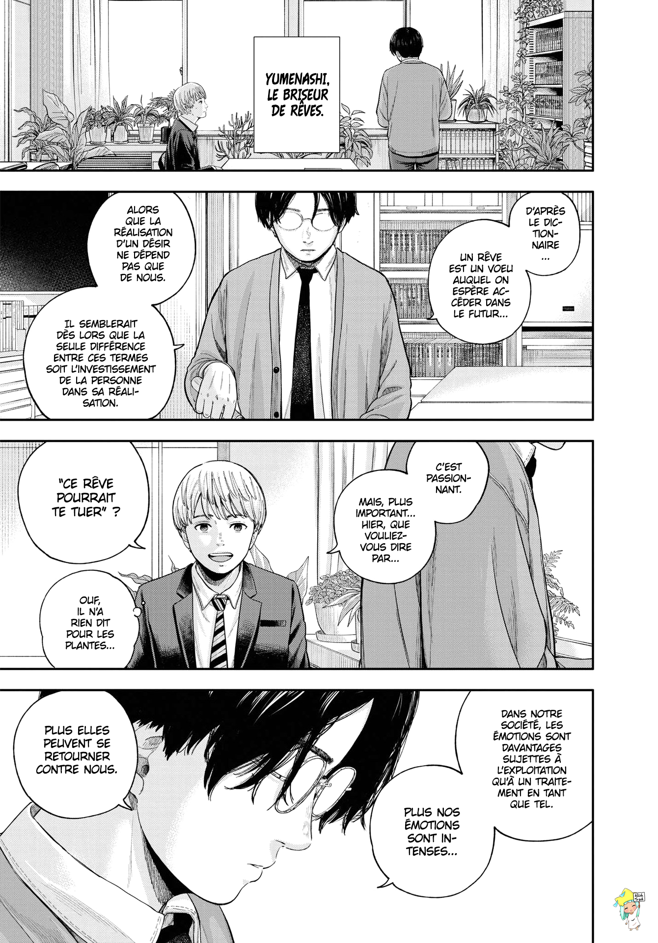 Read Yumenashi Sensei FR Manga Online