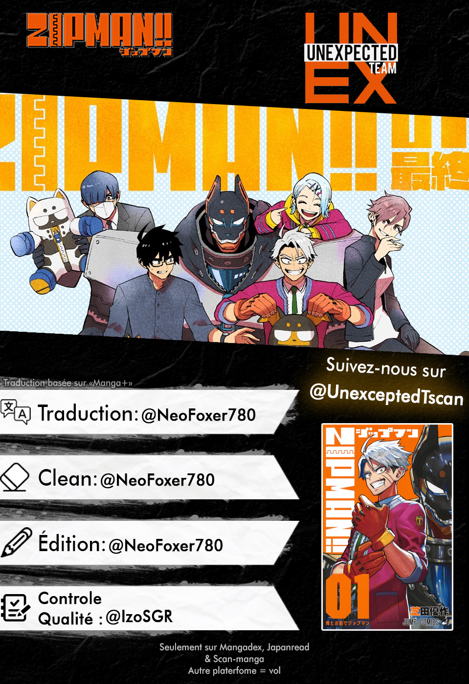 Read Zipman!! FR Manga Online